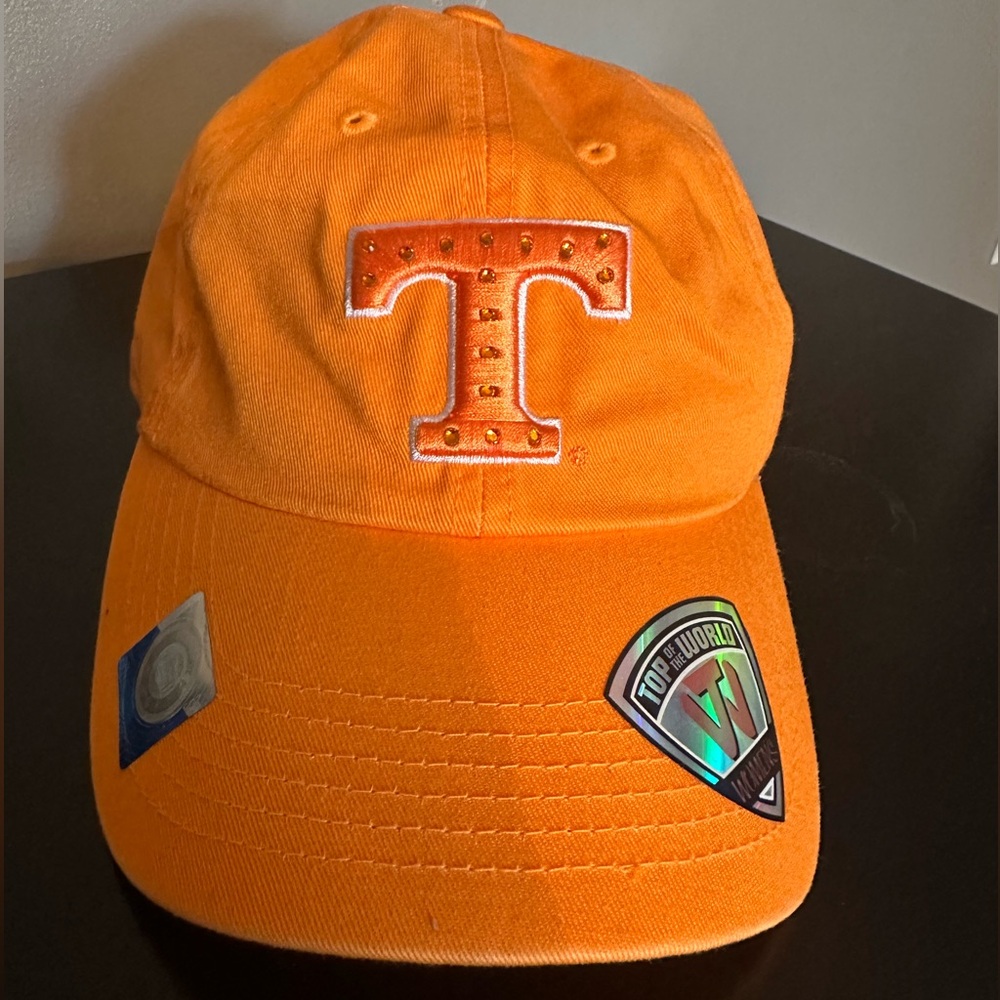 NWT - University of Tennessee Women’s Bright Orange Cap with Embroidered Logo